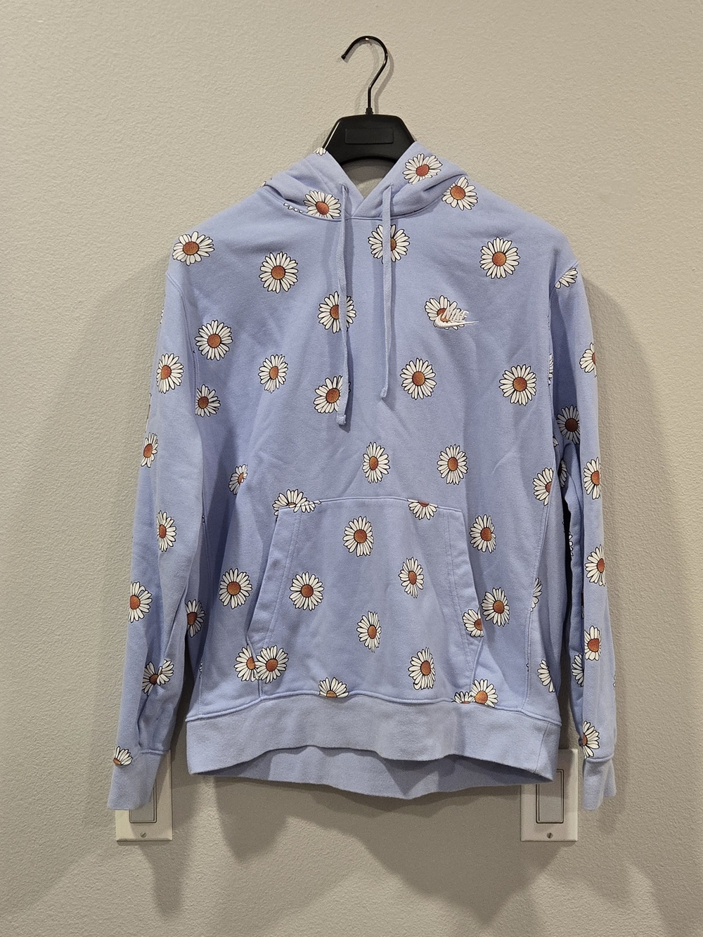 Nike Light Blue Daisy Pullover Hoodie